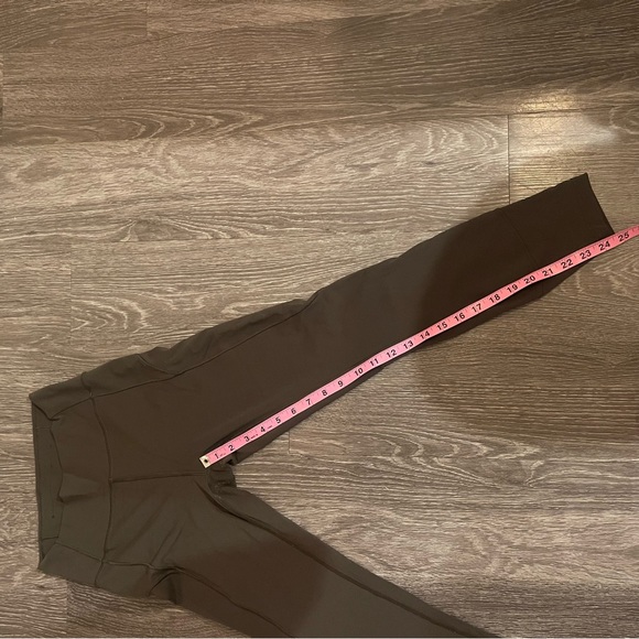 Lululemon Army Green Leggings - Picture 7 of 7